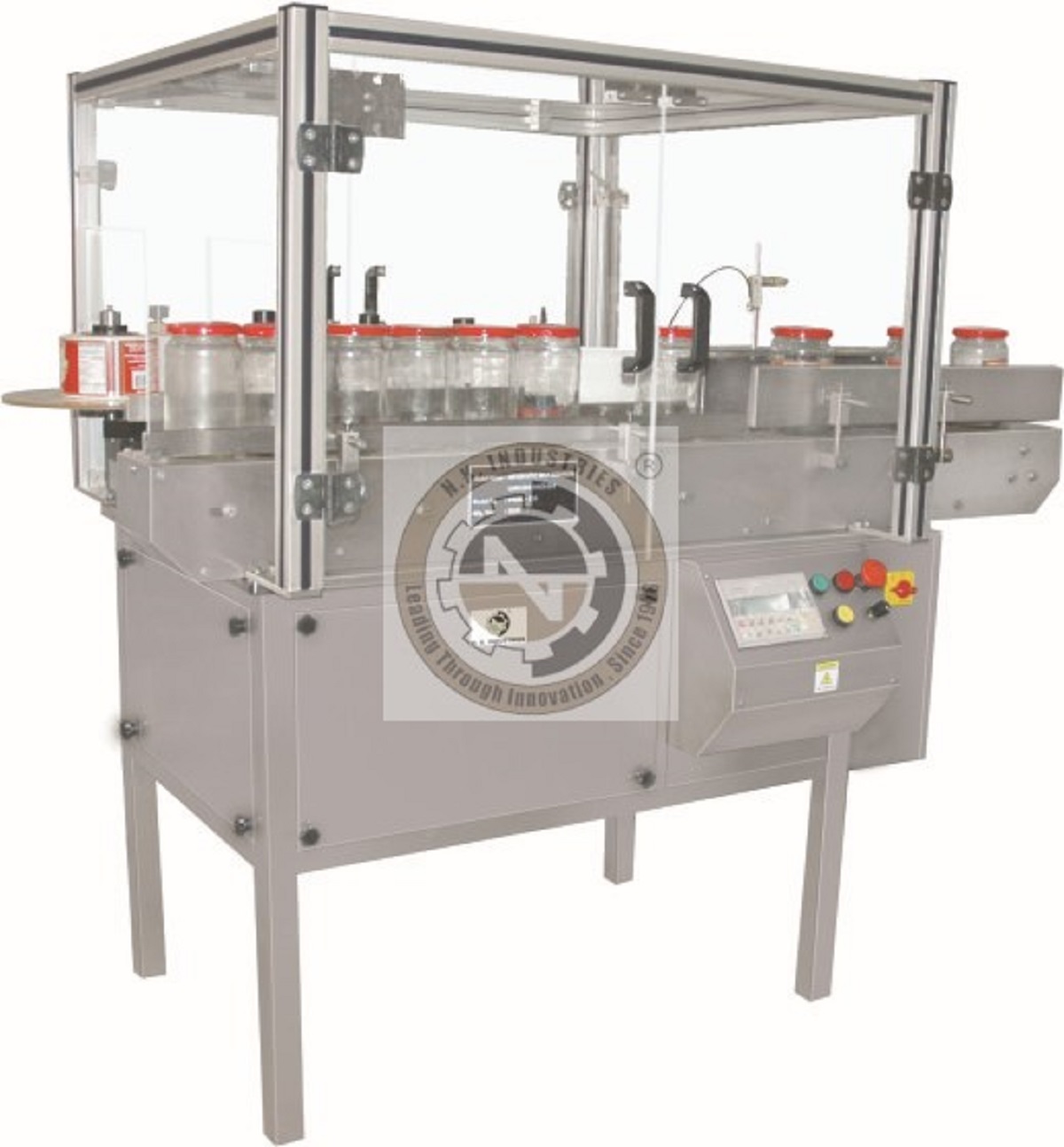 Round Bottle Sticker Labeling Machine