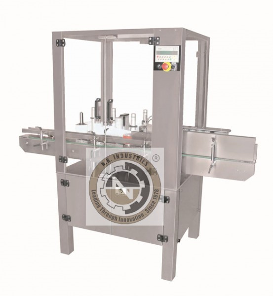 Automatic-Round-Bottle-Sticker-Labeling-Machine